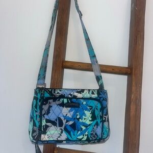 Vera Bradley camo floral shoulder bag
